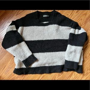 Amiri Cropped Wool-blend Fuzzy Sweater